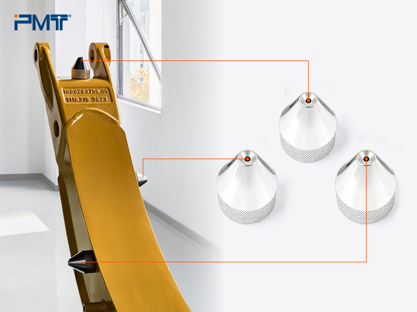 PMT?Technologies-Measuring Arm-Portable CMM-Scanner for Measuring Arm-Leapfrog-Point Setup picture1