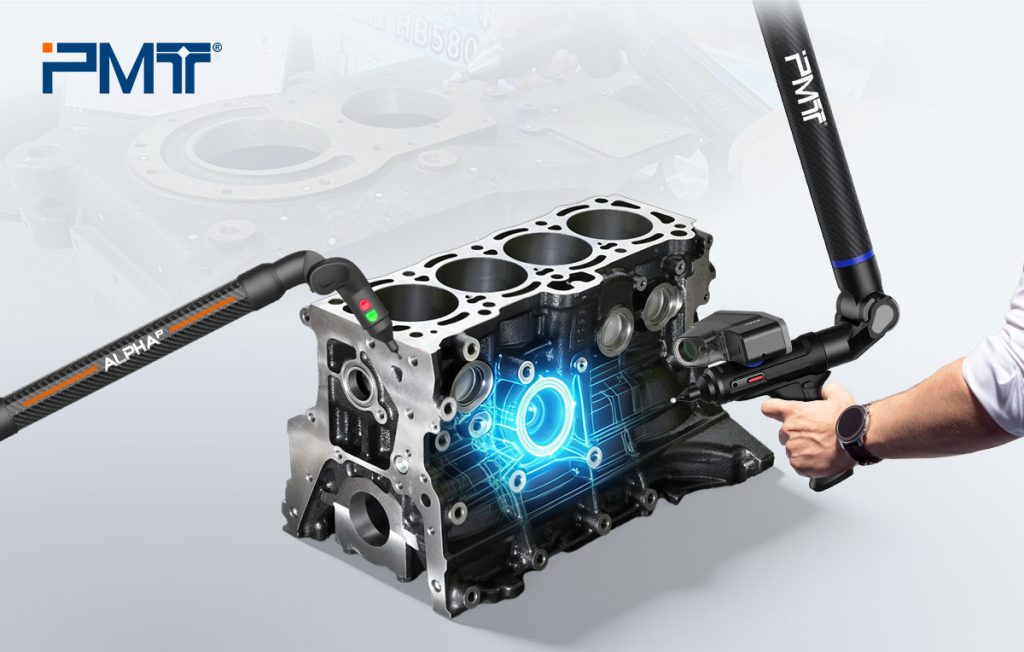 pmt portable cmm engine hood measurement case cover